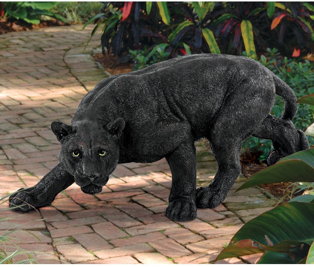 Shadowed Predator Panther Statue