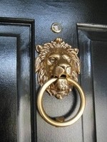 High Quality Heavy Duty Classic Victorian Lion Head Door Knocker 180 x100 x43mm