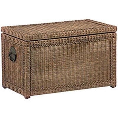 wicker toy chest