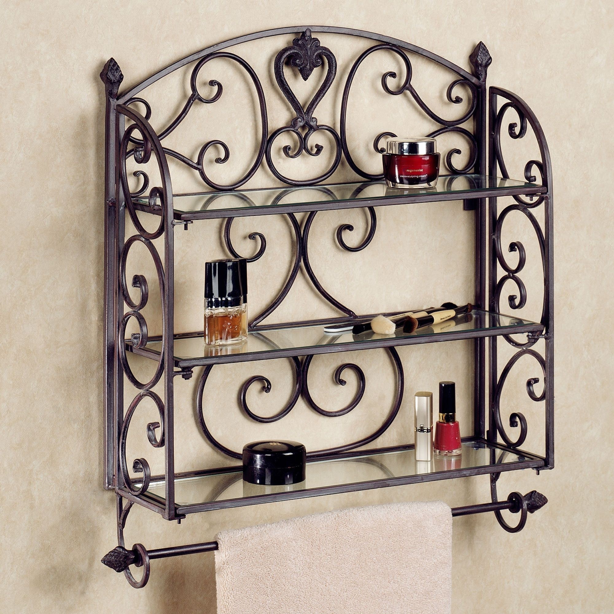 Wrought Iron Corner Shelf Ideas on Foter