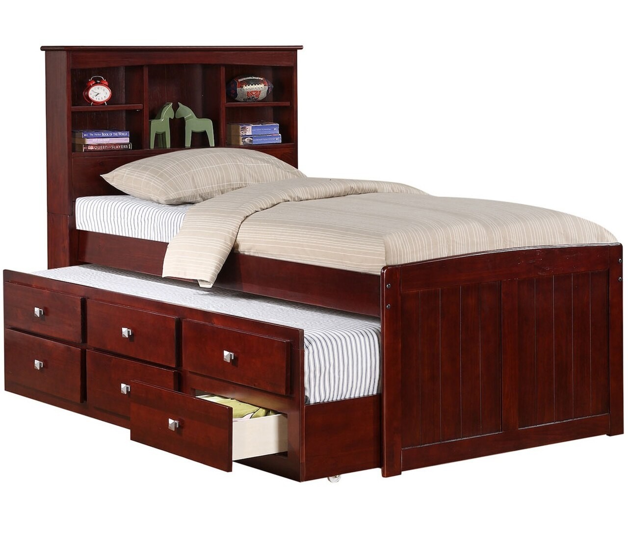 Solid Wood Captains Bed Twin - Ideas on Foter