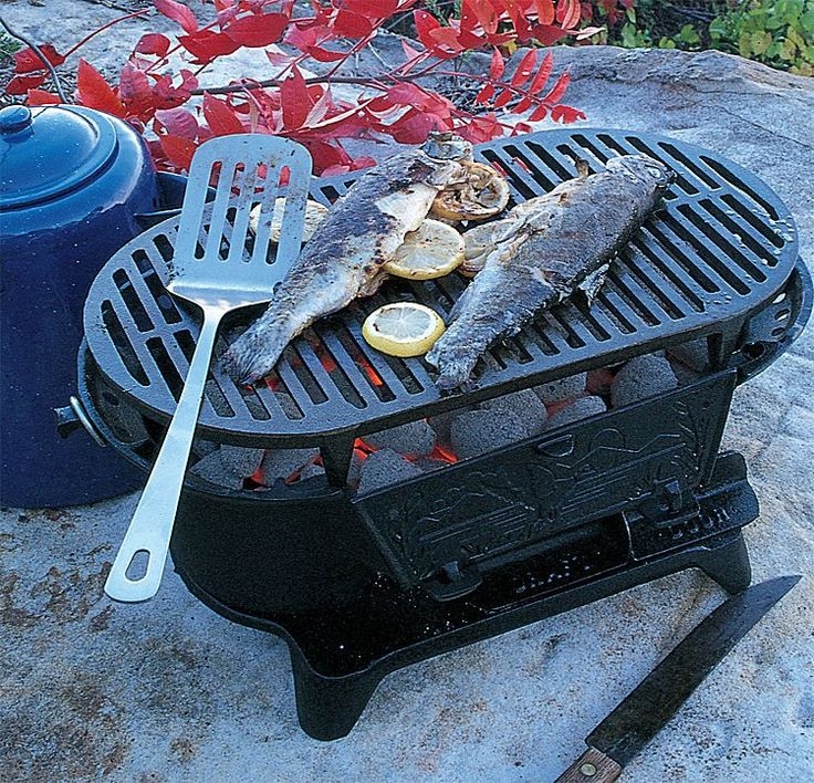 Lodge Cast Iron Sportsman's Grill - Tailgater Magazine