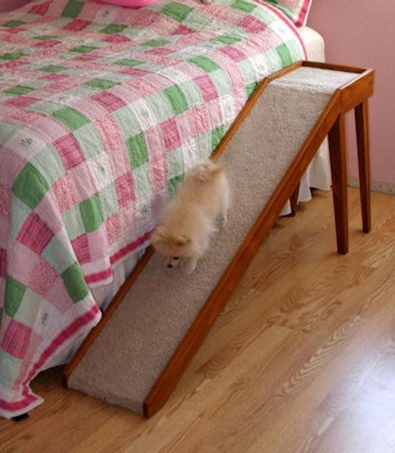 Cat ramp for bed 1