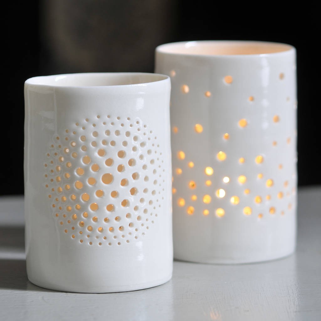 Ceramic candle stand