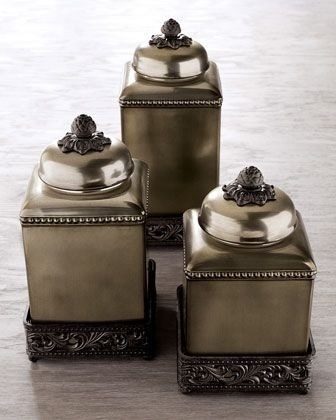 Ceramic canisters sets for the kitchen 2