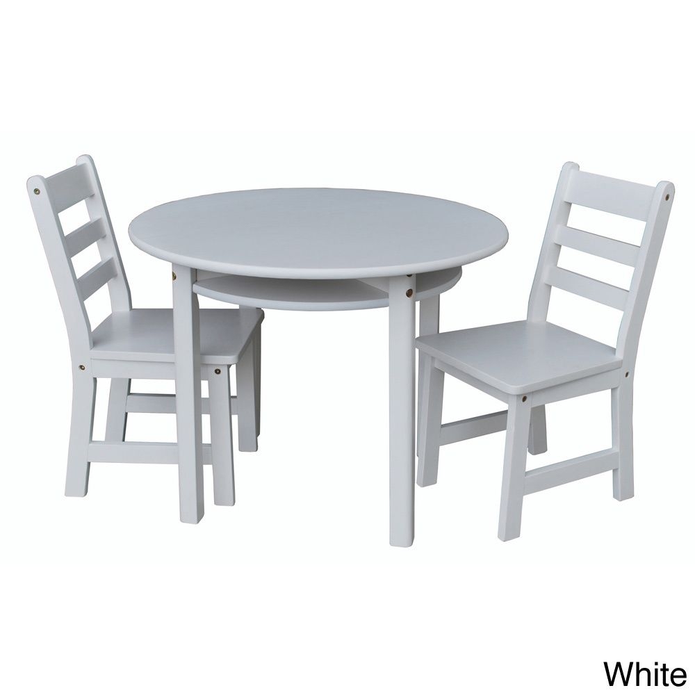 kids round table and chairs