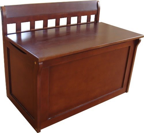 toy box dark wood