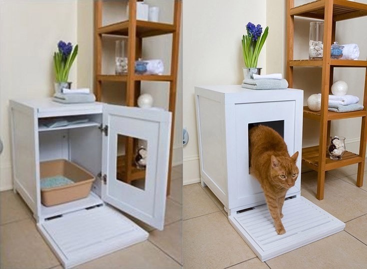 Extra Large Litter Box Enclosure - Foter