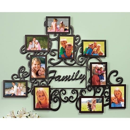 Family picture collage frames