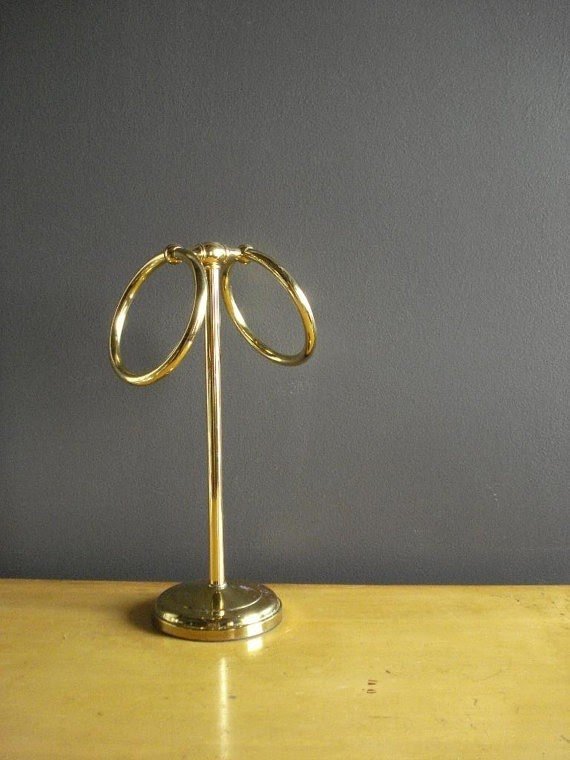 Hand towel holder stand