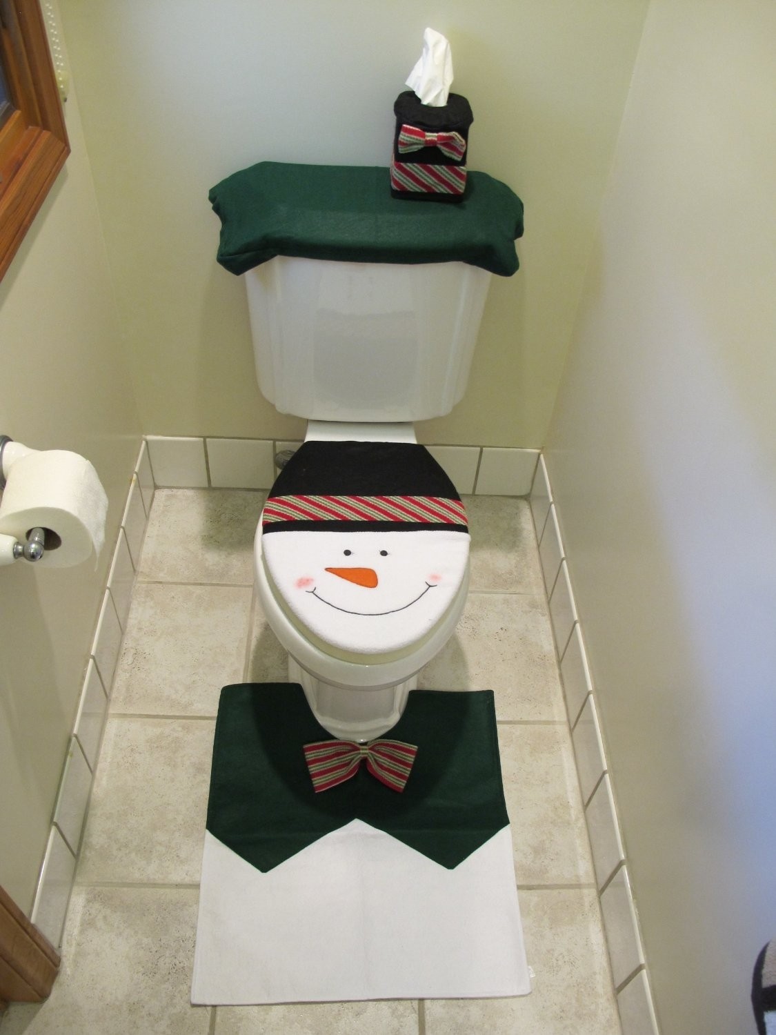 How to make a toilet seat cover