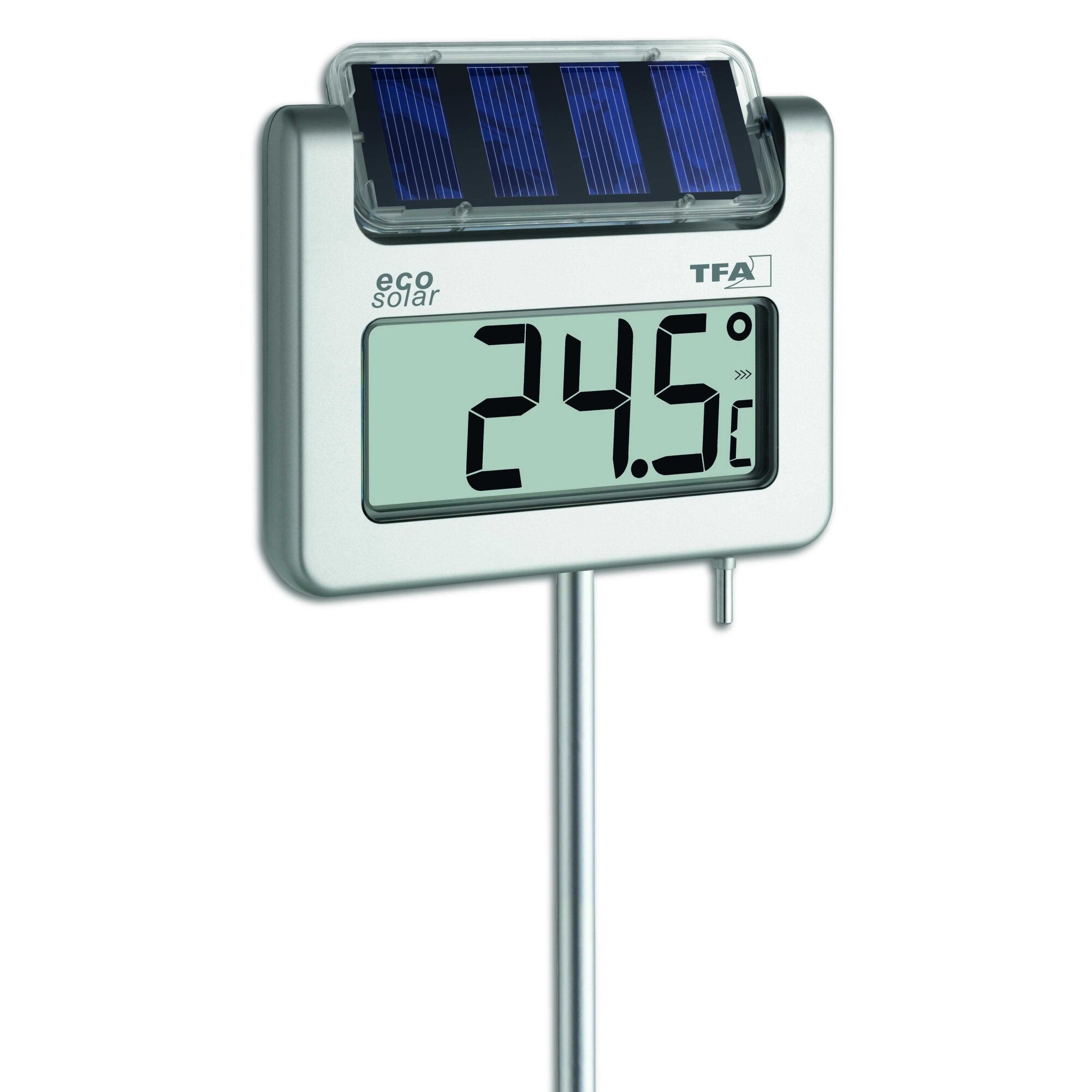 Large digital outdoor thermometer