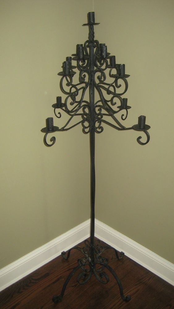 Wrought Iron Floor Candle Holders Ideas On Foter