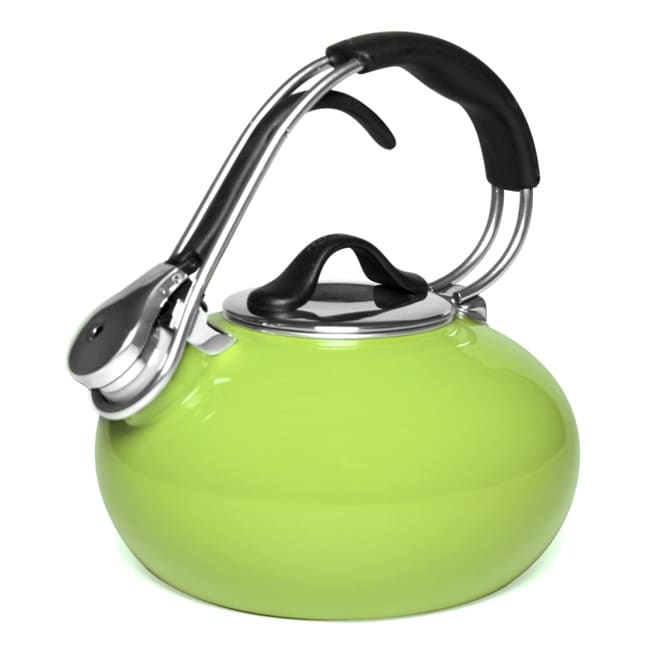 Lime green tea kettle 21