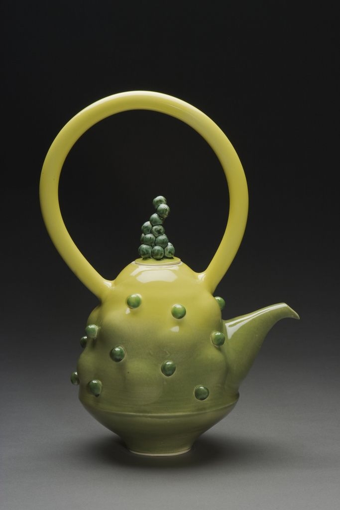 Lime green tea kettle 23