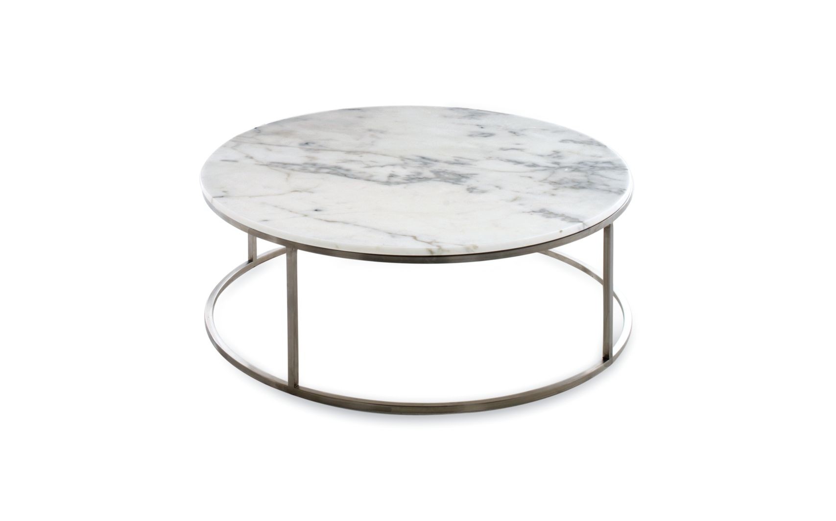 Marble top round coffee table 1