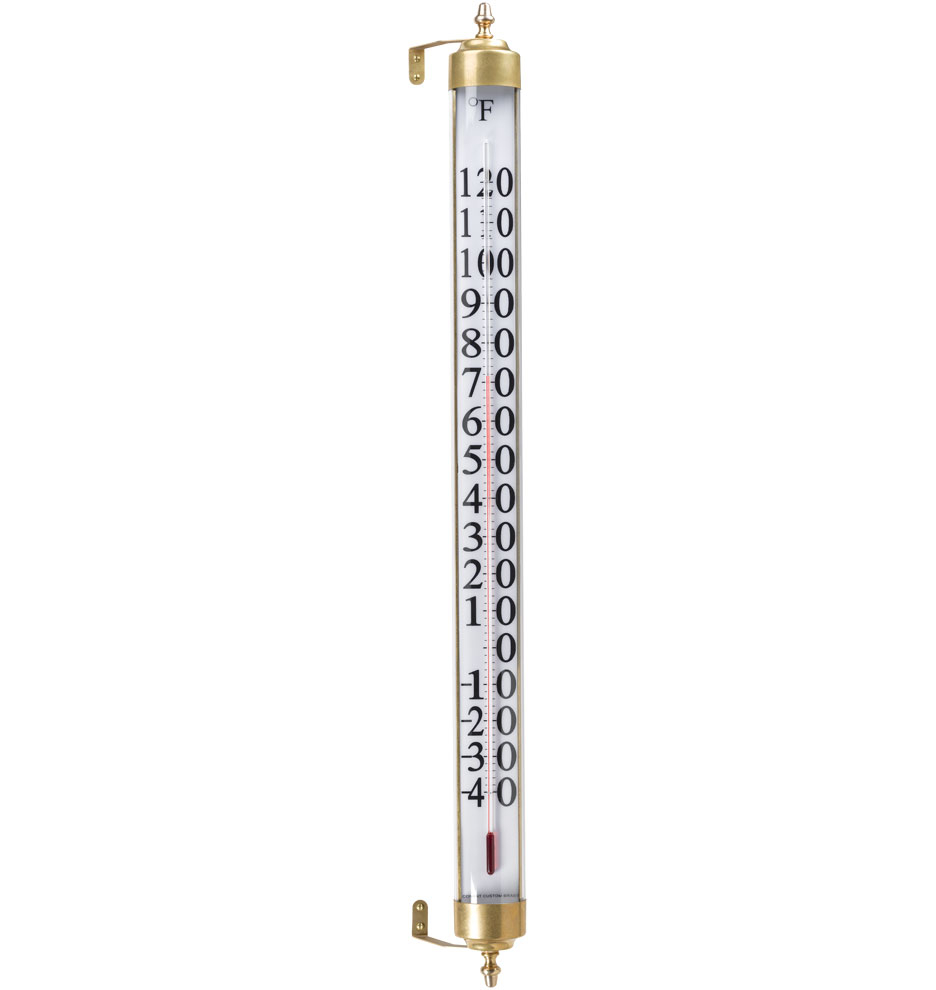 Outdoor digital thermometer large display