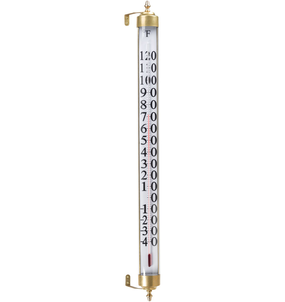 13.25 Big & Bold Dial Outdoor Thermometer, 6700OR