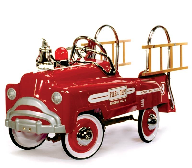 vintage toy fire trucks