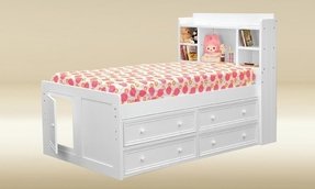 Solid Wood Captains Bed Twin - Ideas on Foter