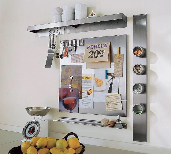 Stainless steel spice rack wall mount 4