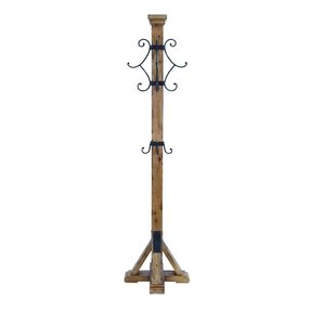 Wooden Coat Rack With Umbrella Stand - Foter