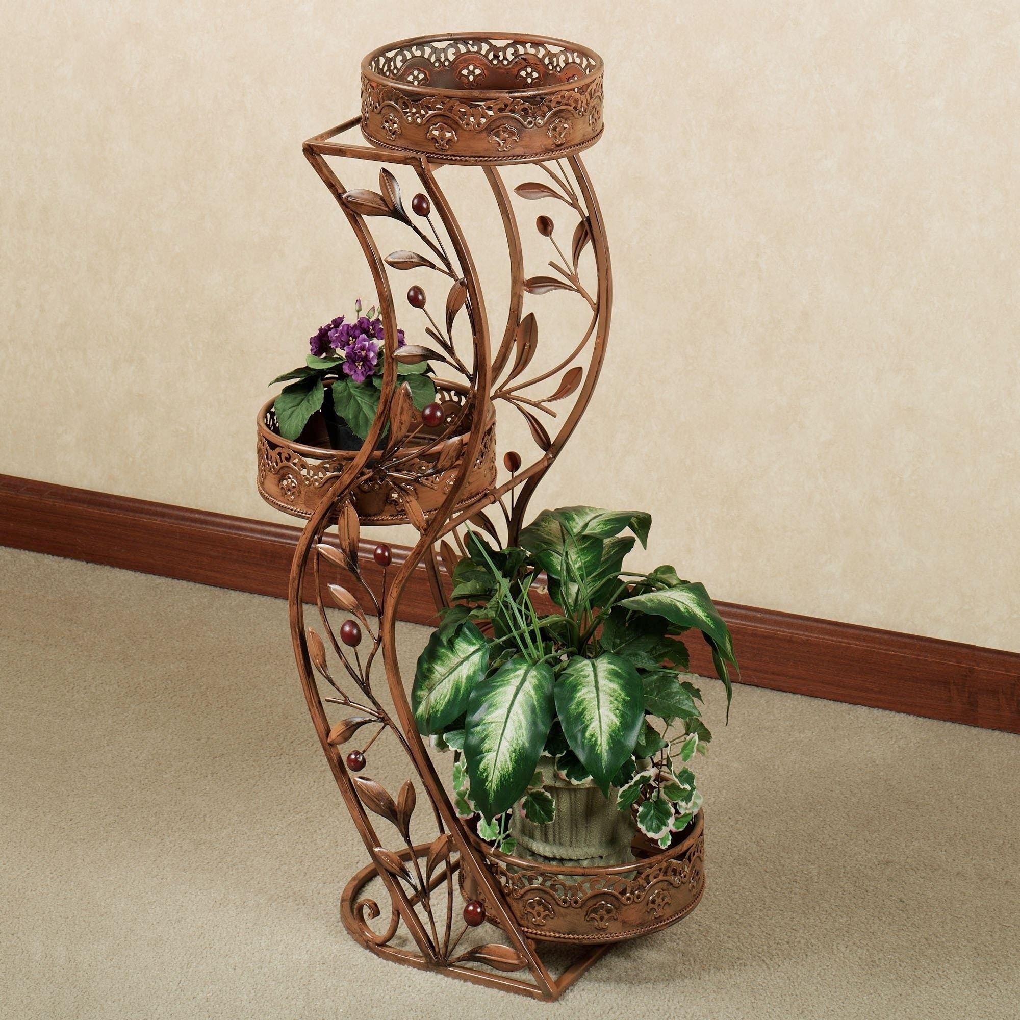 Tiered plant stands