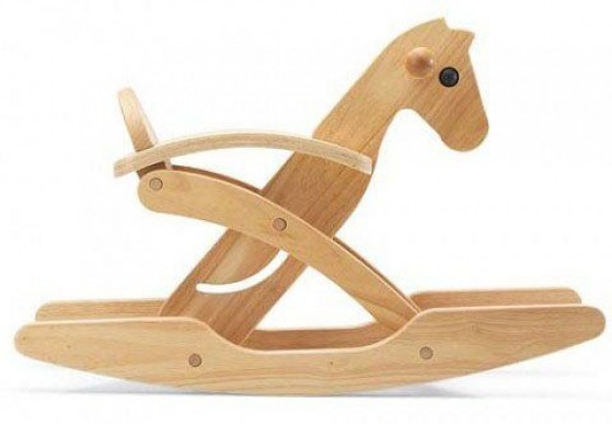 Tori foldable rocking horse by plan toys via apartmenttherapy every