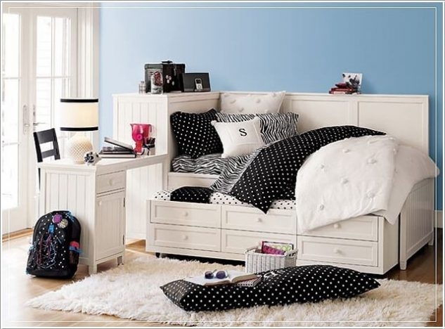 Trundle bed with desk new arrivals