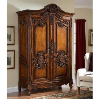 Tv armoire with doors and drawers 1