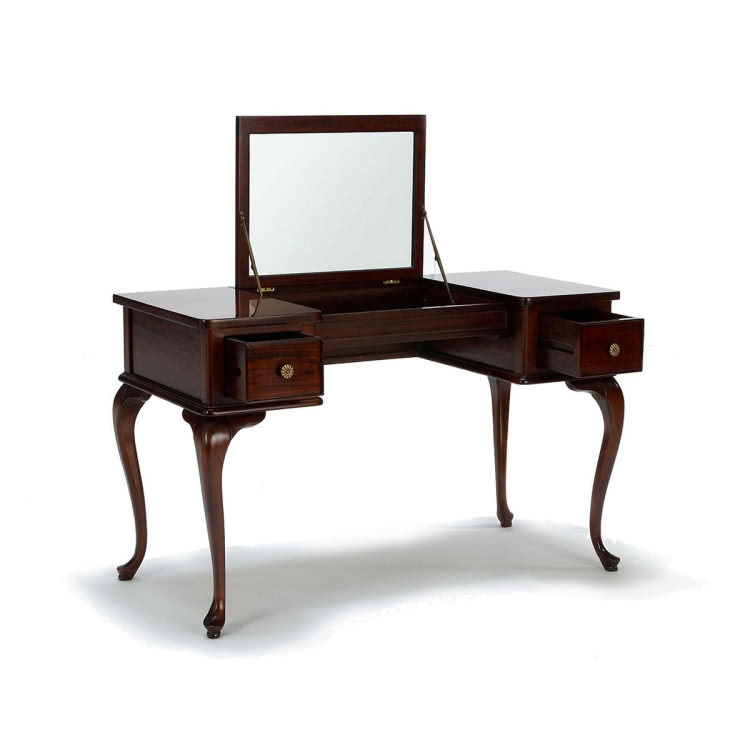 Vanity mirror dressing table and stool