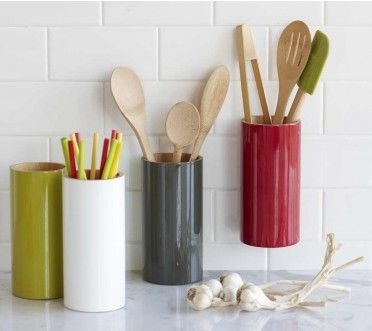 Wall Mounted Utensil Holder - Foter