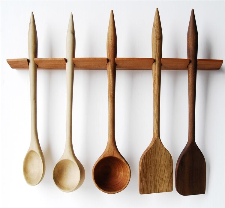 Wall Mounted Utensil Rack 1 