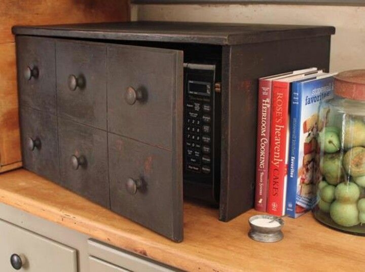 Wood Microwave Cabinet - Foter