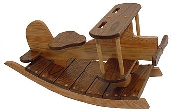 wooden rocking animals