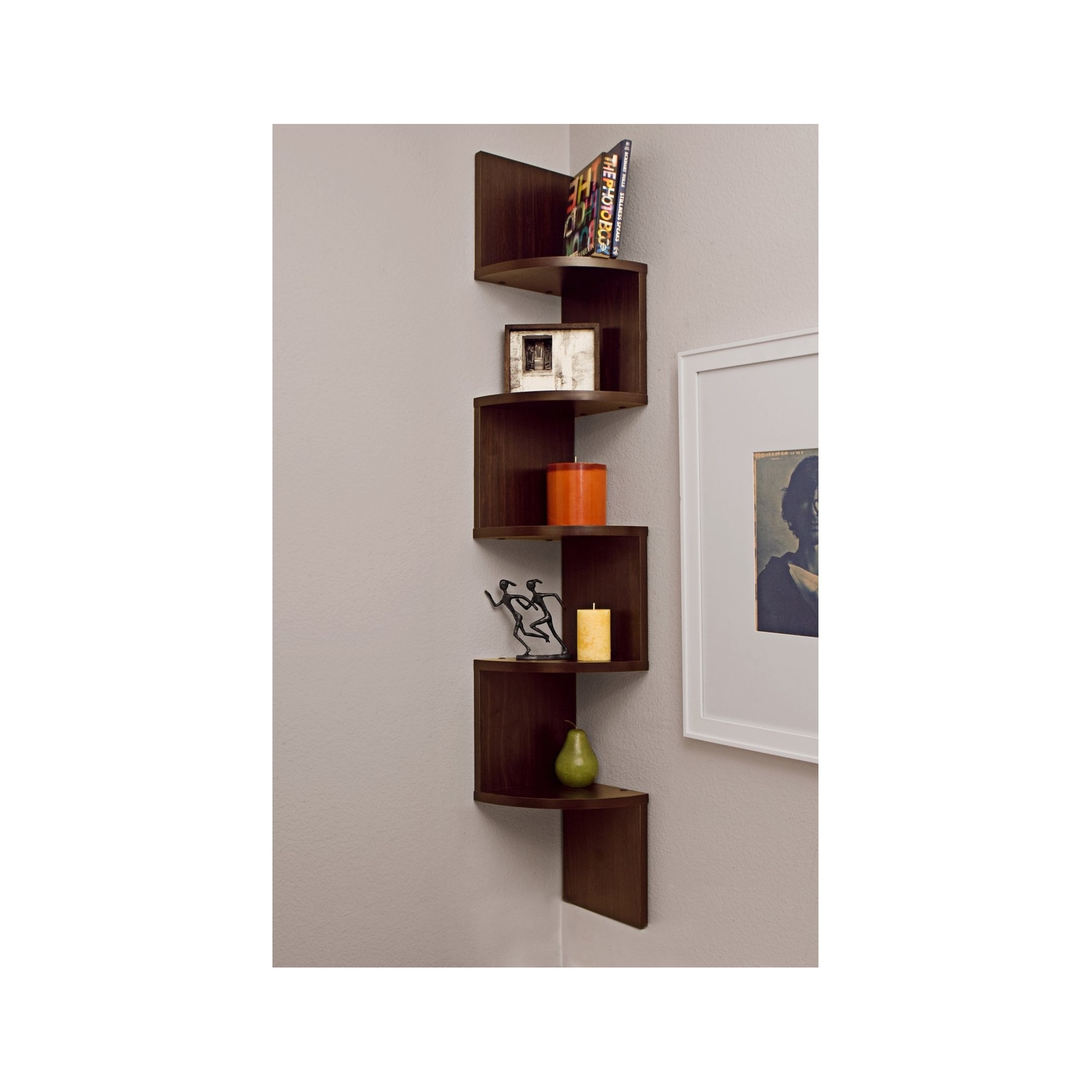 Zig Zag Corner Wall Shelf Ideas On Foter