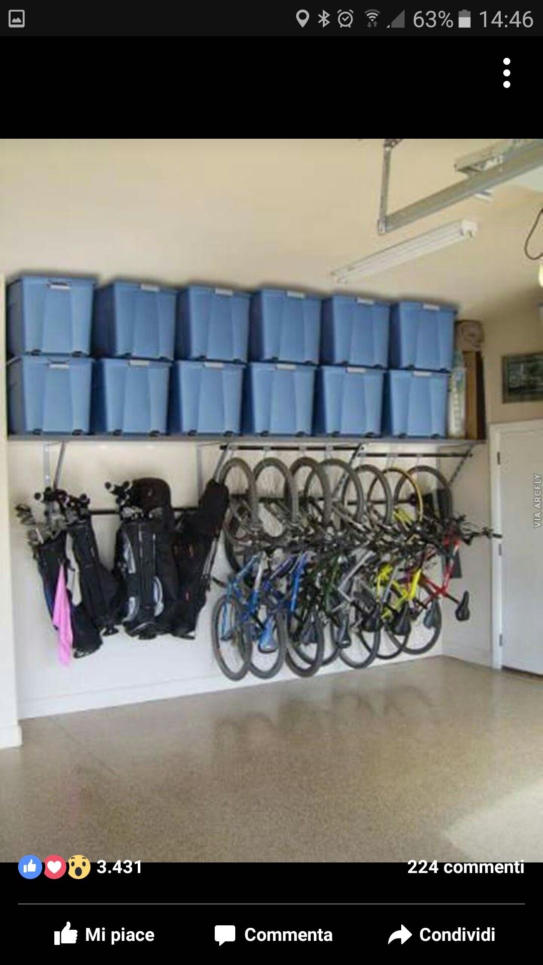 2 bike floor rack