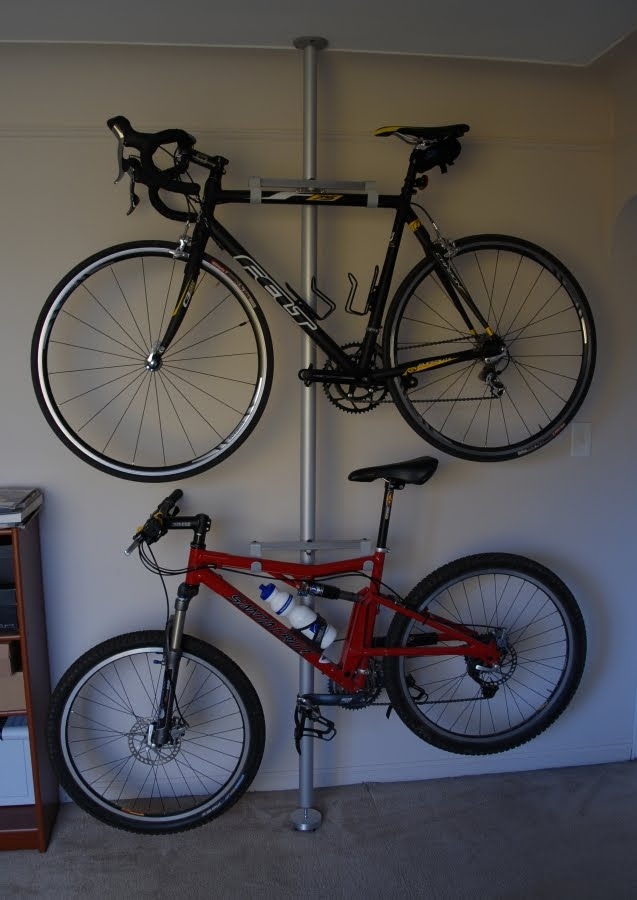 standing bike rack for garage