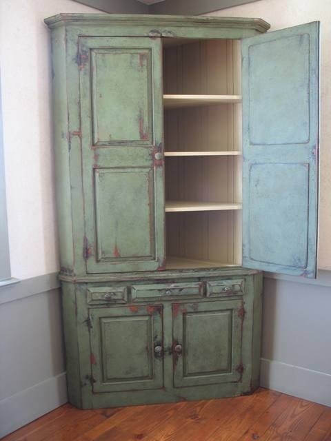 Corner armoire wardrobe 1
