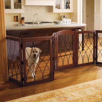 Decorative dog gates outlet for the house