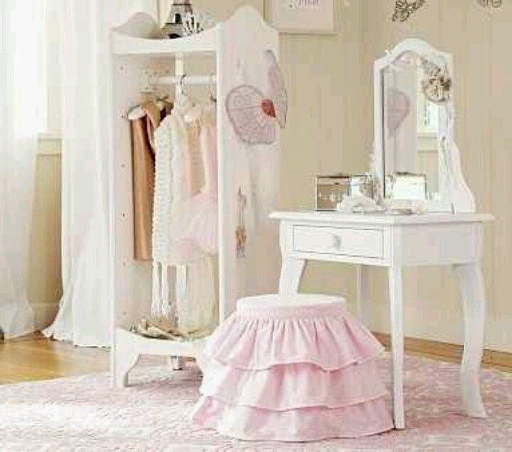 little girls dress up vanity