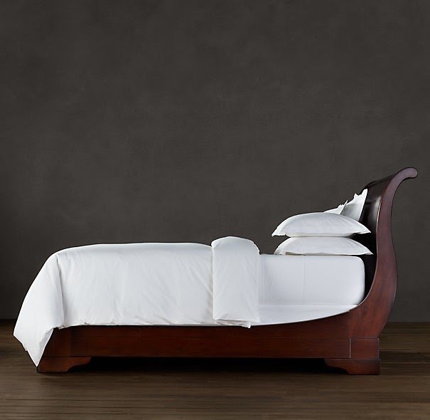 Restoration hardware deals marston sleigh bed