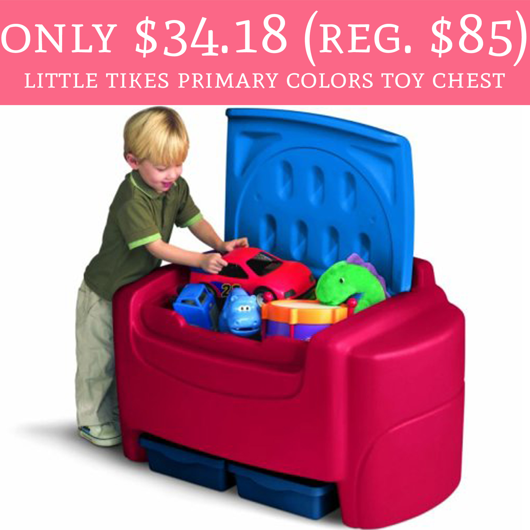 little tikes giant toy chest