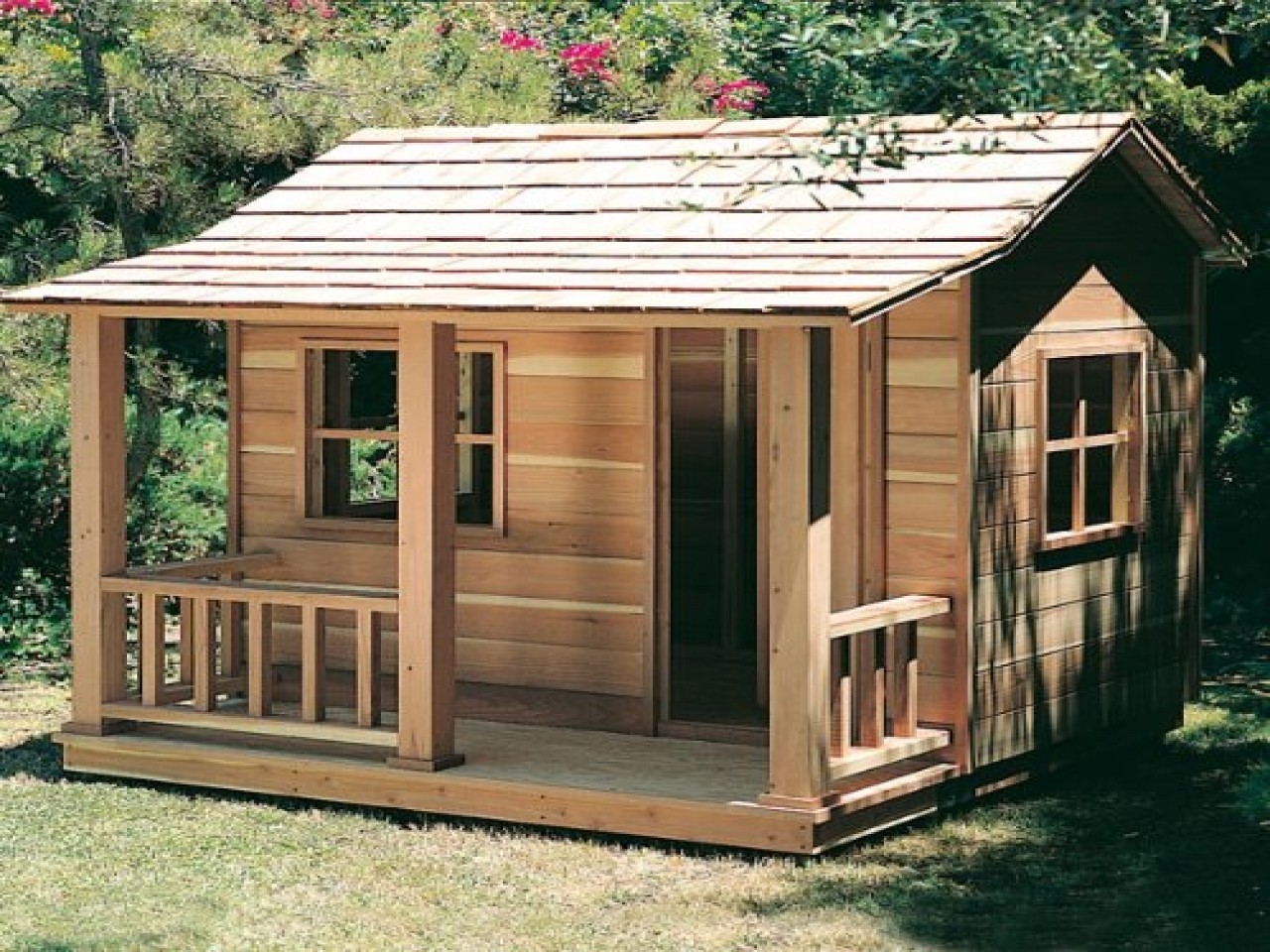 Outdoor playhouse cheap for big kids