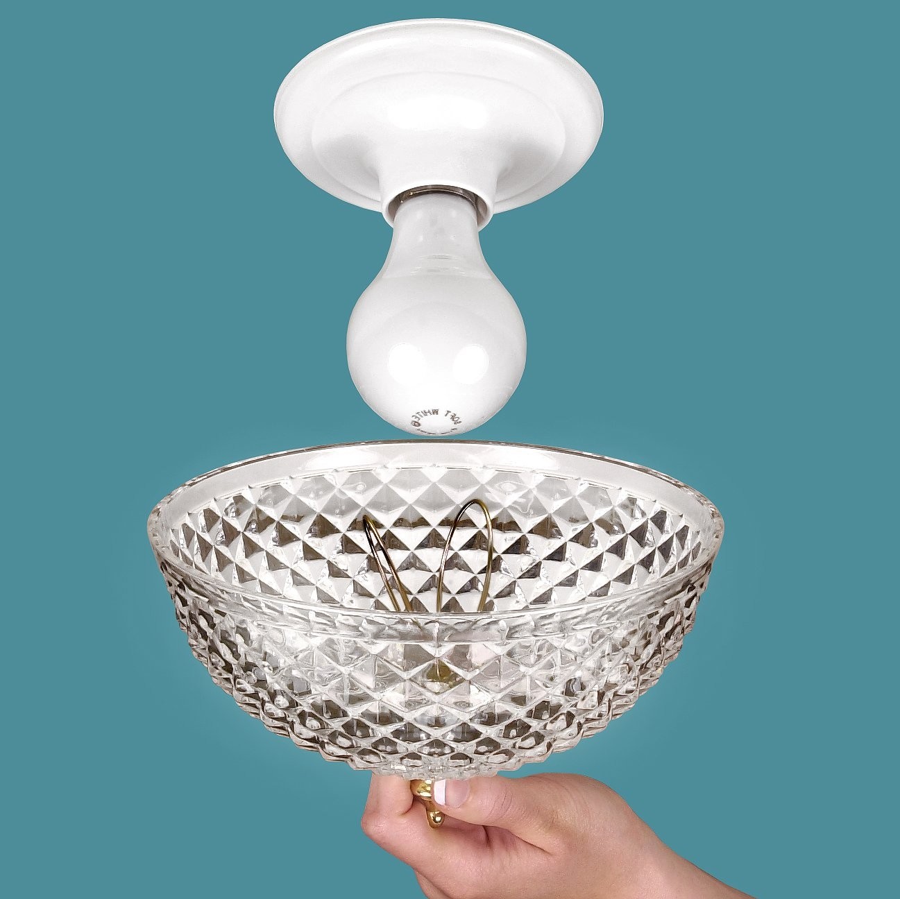 ceiling light bowl cover