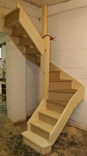 loft with stairs
