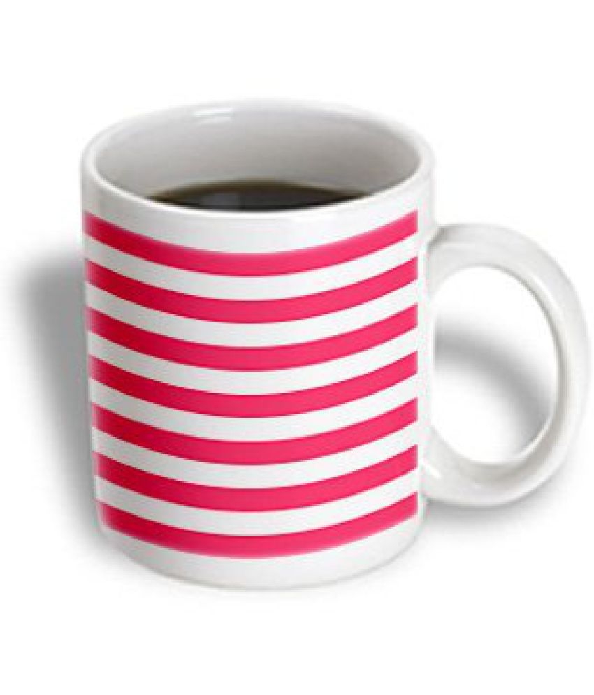 mug_56663 InspirationzStore Stripe Patterns - Stylish Contemporary Stripes - Black and White striped pattern aka breton stripe - Mugs