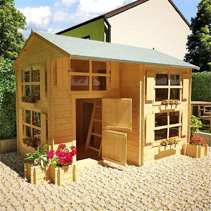 Used store wooden playhouse