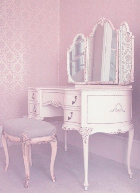 Pink Vanity Set - Foter