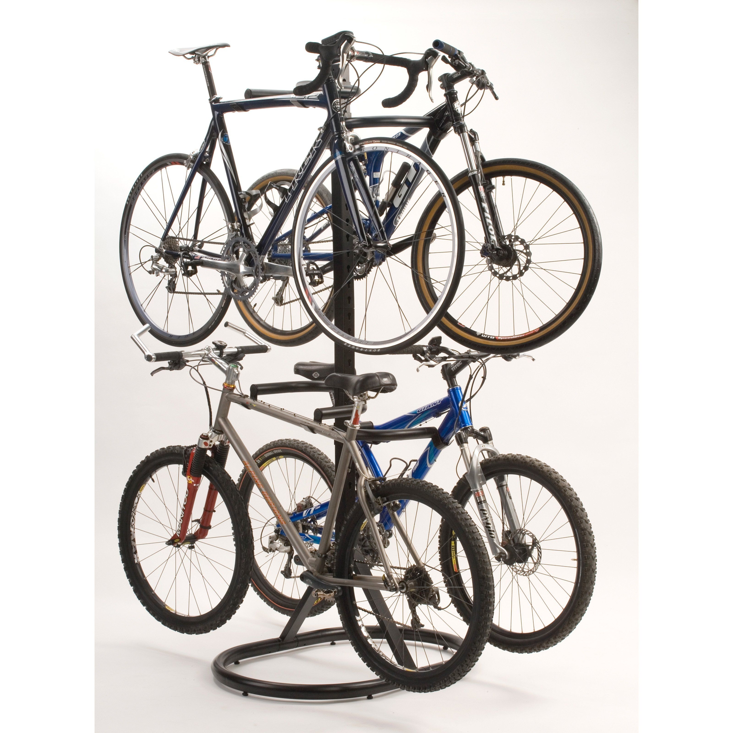 freestanding bike rack for garage